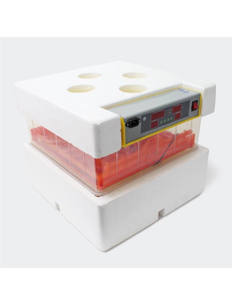 Broedmachine voor 72 eieren incl vocht meter