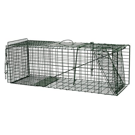 Vangkooi groot model poedercoating/groen