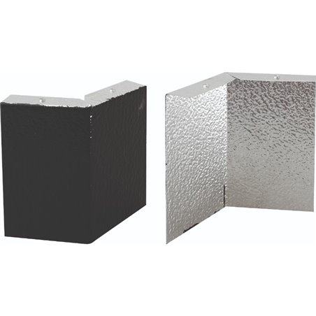 Terrarium lichtkapje zwart