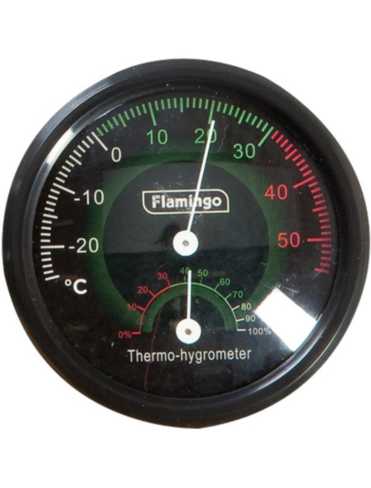 Terr. thermo/hygrometer analoog