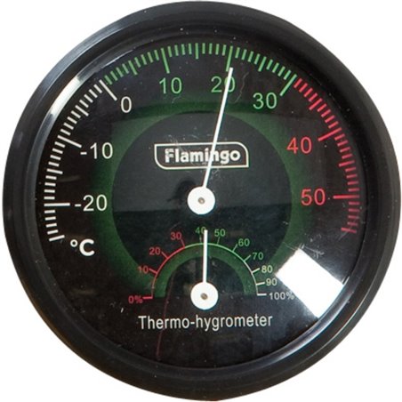 Terr. thermo/hygrometer analoog 