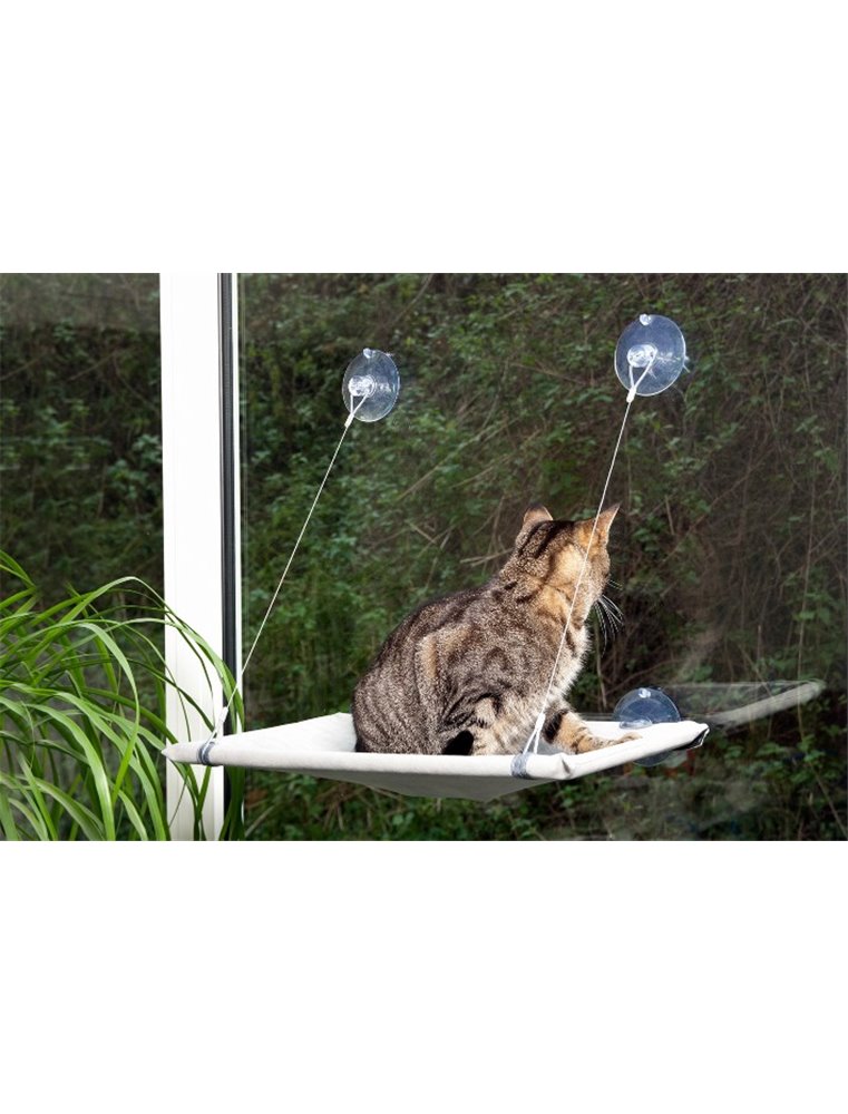 Window lounger grijs 51,5x31x2,5cm