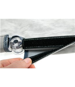 Window lounger grijs 51,5x31x2,5cm