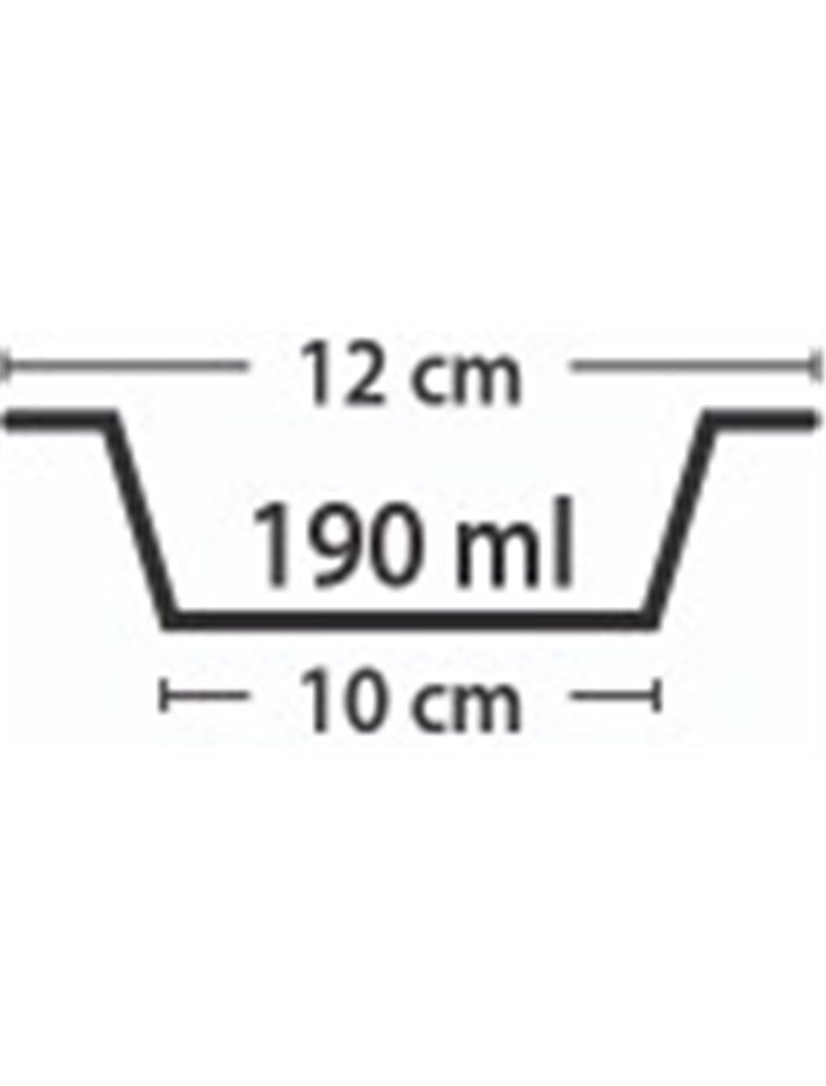 Eetpot kat basic 12cm190ml