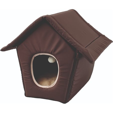 Cathome opvouwb cosy cottage bruin 