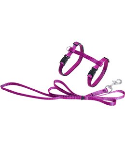 Asp kattentuig+lijn roze 110cm 