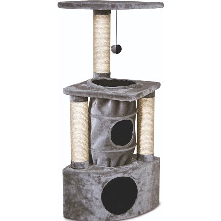 Krabpaal midas grijs 38x38x105 