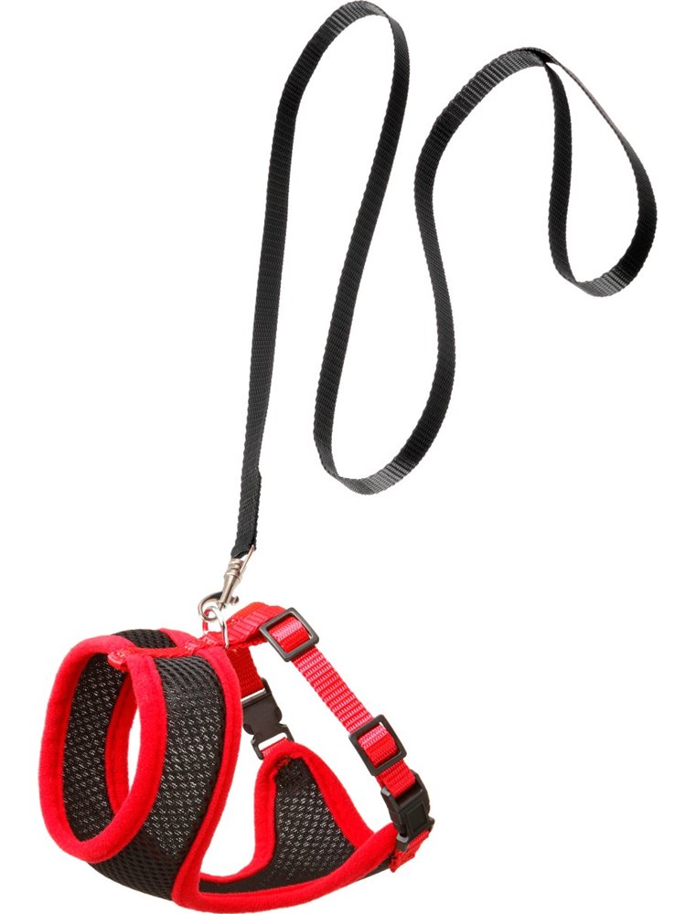 Harms kattentuig set zw/rd110cm10mm