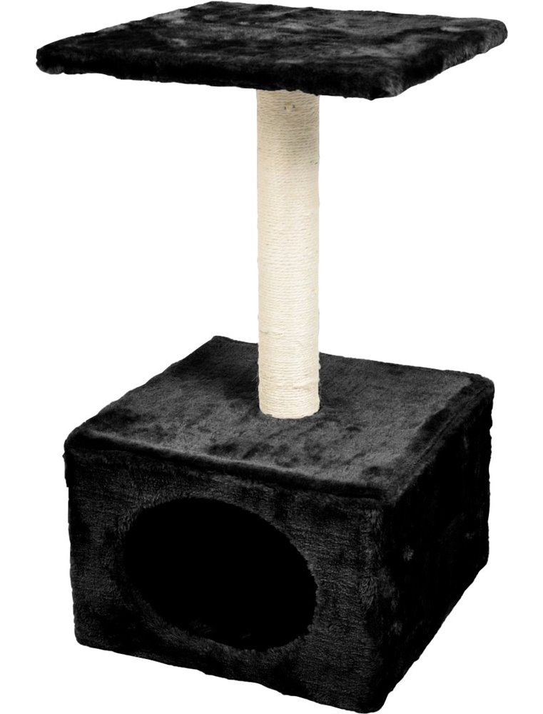 Krabpaal sassiere zwart 30x30x55cm