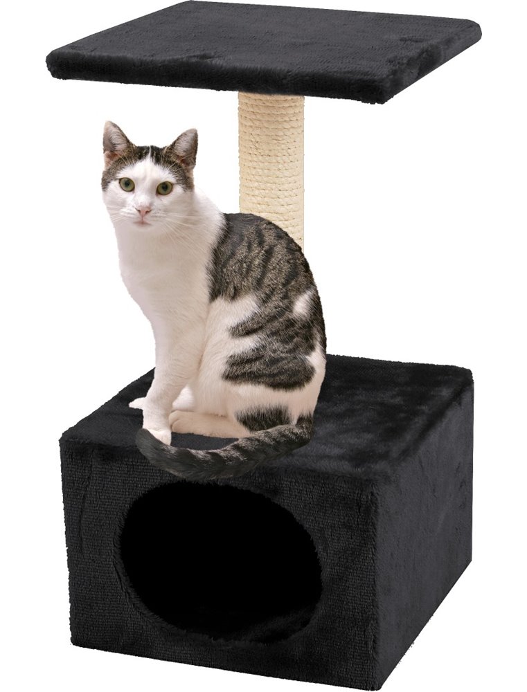 Krabpaal sassiere zwart 30x30x55cm