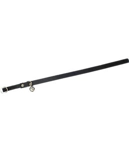 Kattenhalsband zwart 30cm10mm