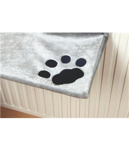 Kitty siesta verwarmingsbed grijs 46x30x23cm