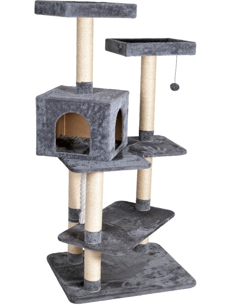 Krabpaal makalu grijs 71x60x150