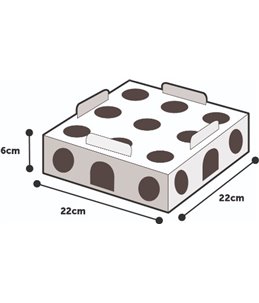 Smart cat activiteitbox 6x22x22cm