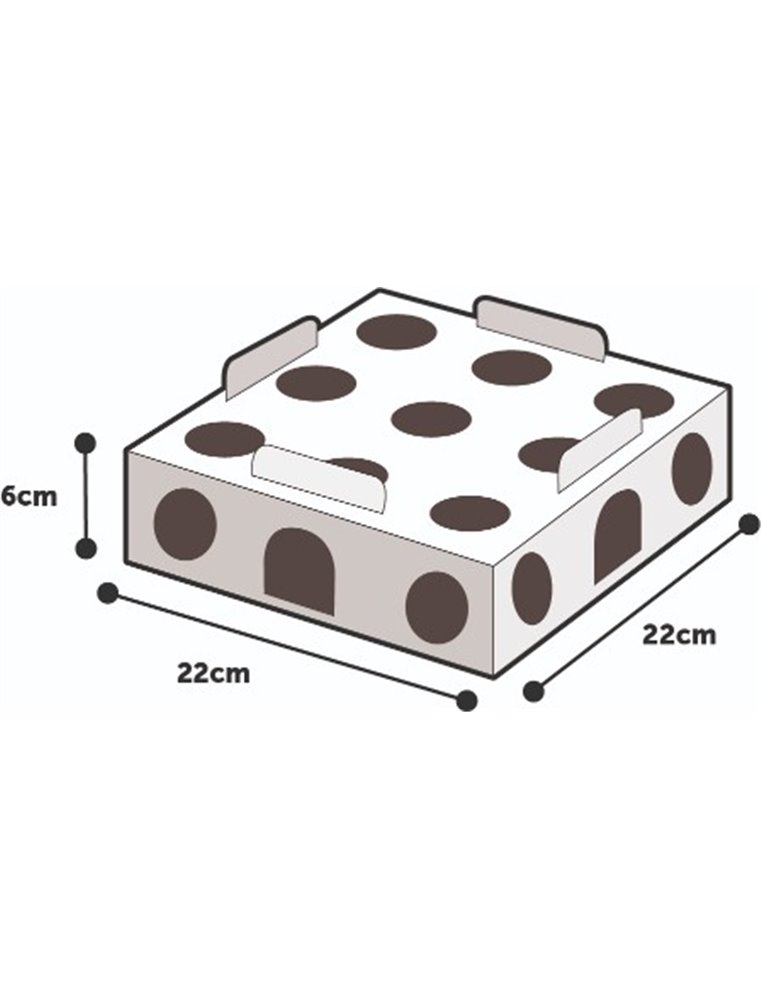 Smart cat activiteitbox 6x22x22cm