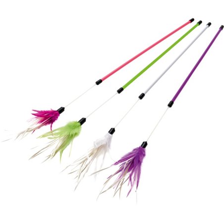 Kattensp. rumba stok 75cm ass kleur 