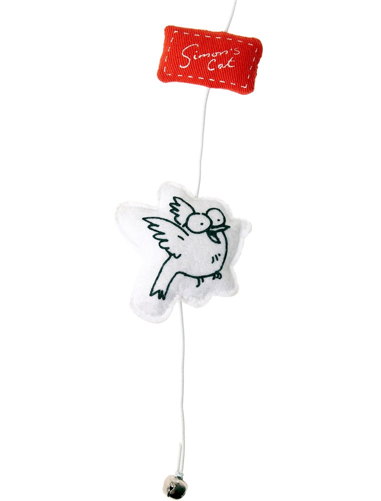 Simons cat speelhengel vismotief