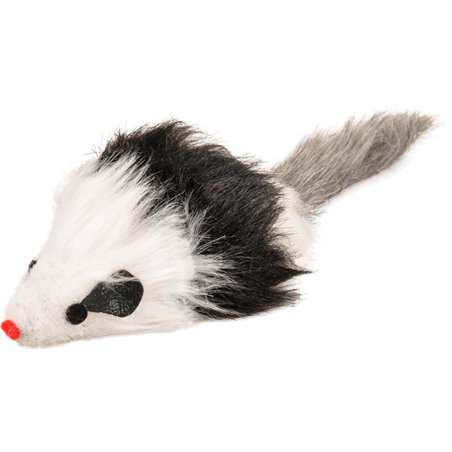 Ps langharige muis 11,5cm multicolo 