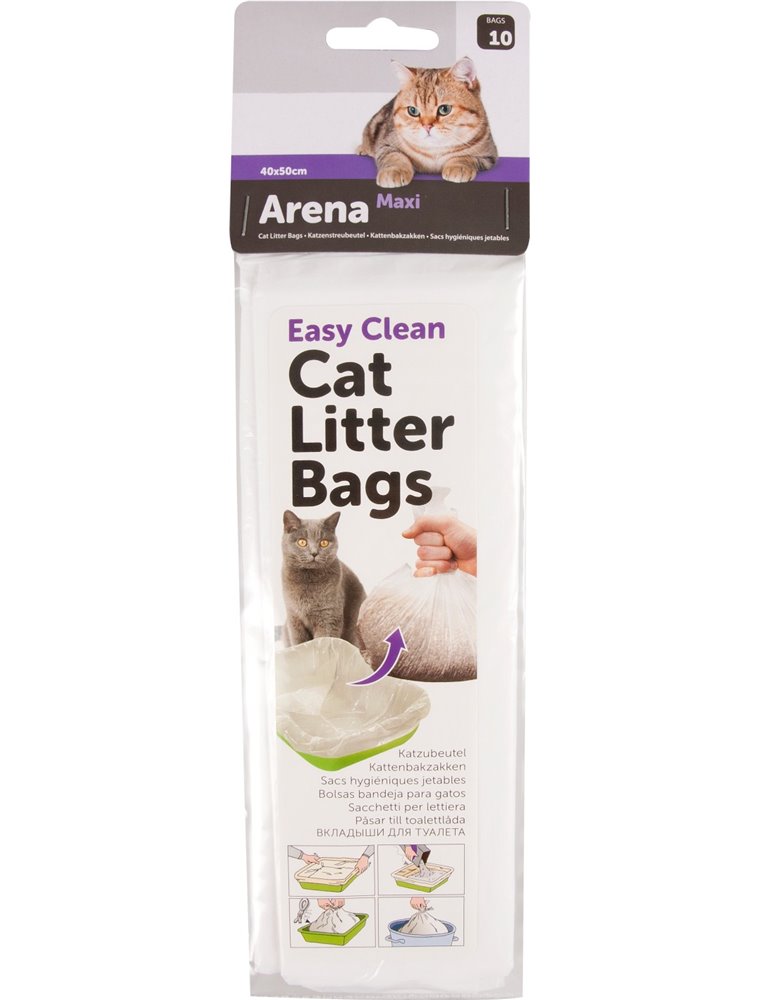 Kattenbakzak maxi 50x40cm 10st