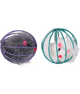 Ps speelbal en bontmuis - koker