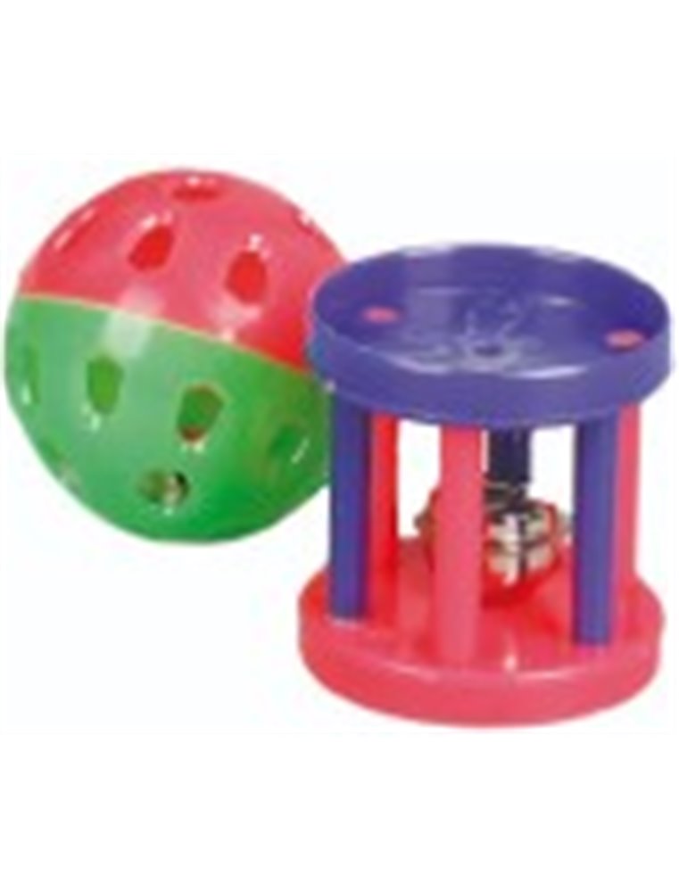 Ps bal en klos doorschijnend -koker