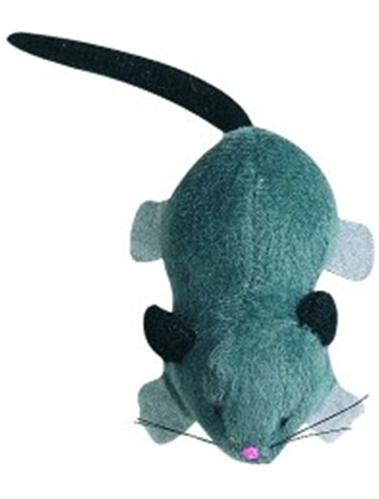 Ps pluche muis kruipend + catnip