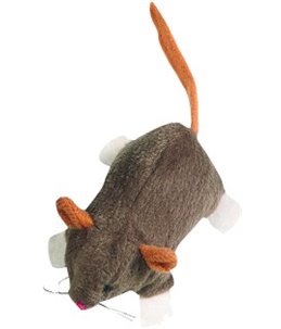 Ps pluche muis kruipend + catnip
