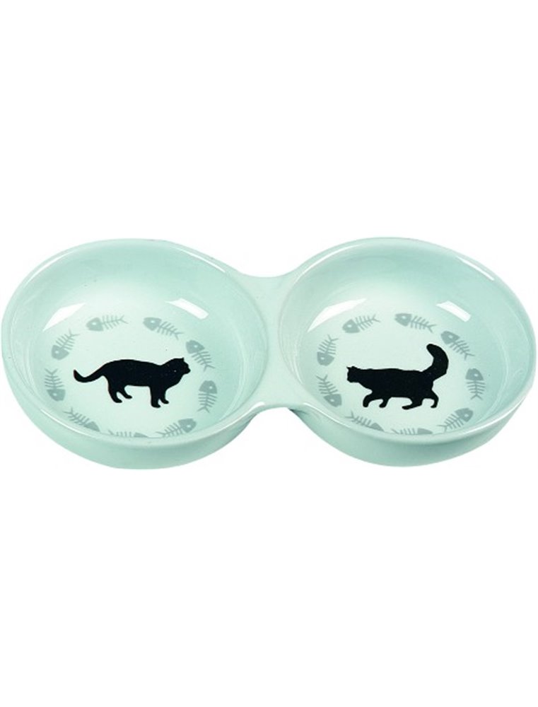 Eetpot kat cats dubbel