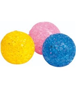Ps ball glitter 3,75 cm - koker