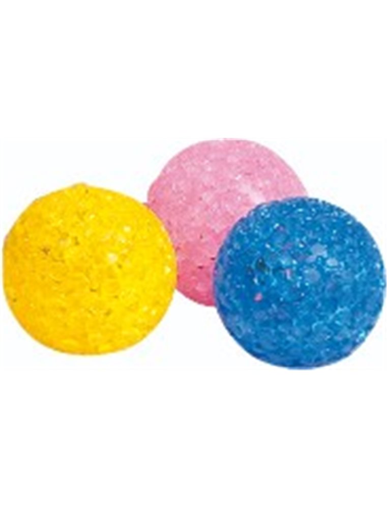 Ps ball glitter 3,75 cm - koker
