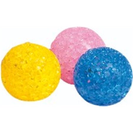 Ps ball glitter 3,75 cm - koker 