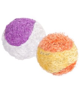 Ps ball plush tennis 4,5 cm - koker 