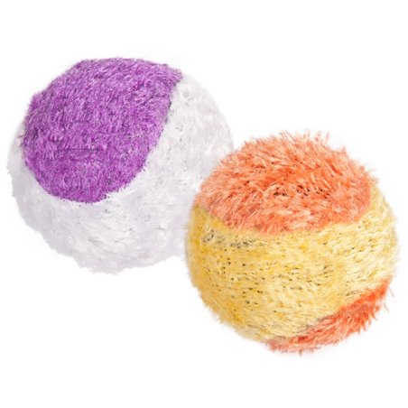 Ps ball plush tennis 4,5 cm - koker 