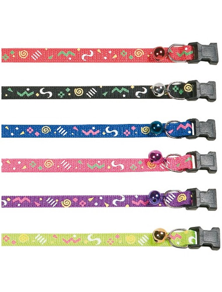 Poezenhalsband party 25/35cm 10mm