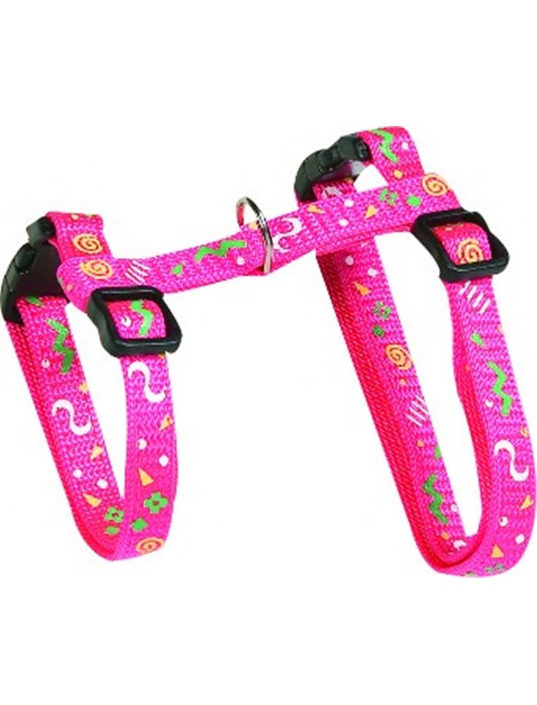 Poezentuigje+looplijn party 25/35cm