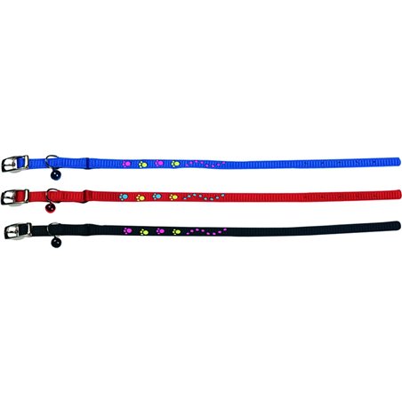 Poezenhalsband met pootmotief 