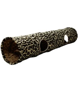 Kattentunnel leopard 130x25cm