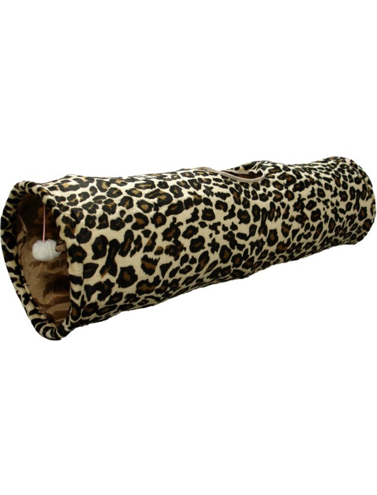 Kattentunnel leopard 90x25cm