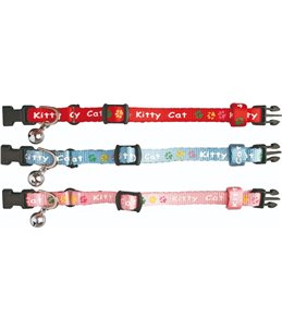 Poezenhalsband kitty cat 15/22cm