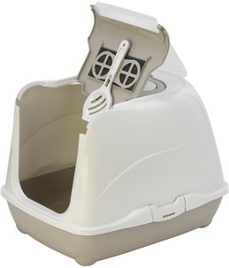 Kattentoilet flip-cat class grijs 39x50x37.5cm
