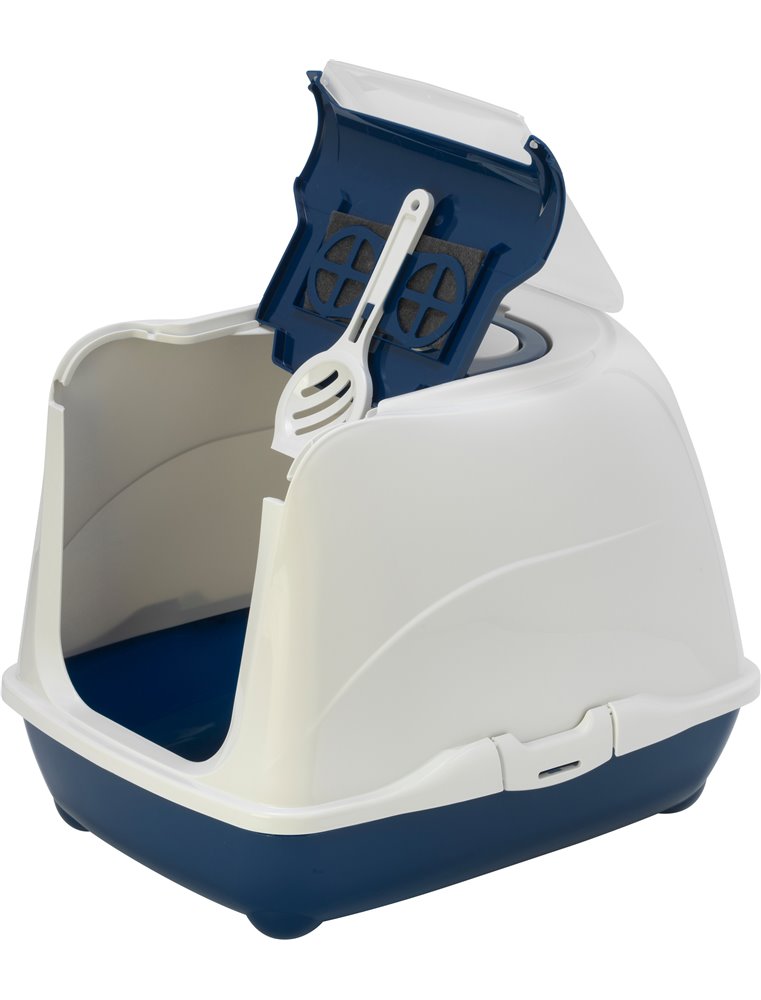 Kattentoilet flip-cat class blauw 39x50x37.5cm