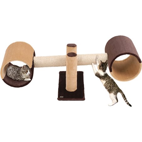 Krabwipplank bruin/beige 89x34x28cm 