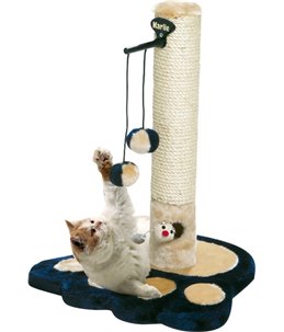 Krabpaal viva 2 blauw 37x37x49cm