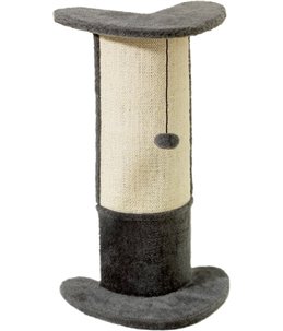 Hoekkrabpaal basic line santo grijs 29x21x71