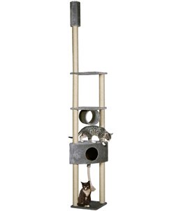 Krabpaal everest grijs 38x38x265cm