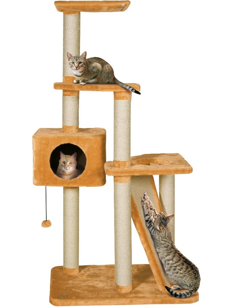 Krabpaal janga beige 78x50x168cm