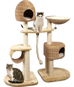 Krabpaal banana leaf iv beige 134x58x157