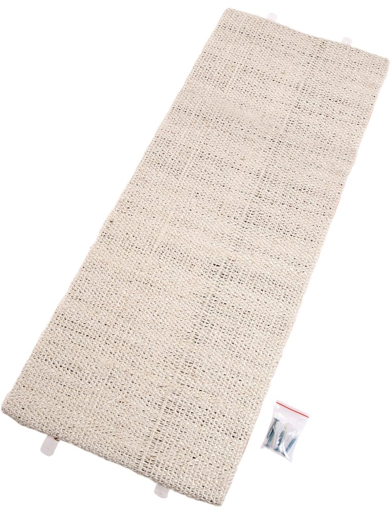 Hoekkrabplank sisal beige 28x52