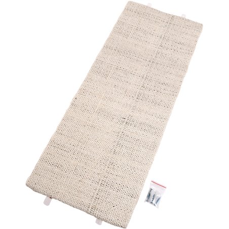 Hoekkrabplank sisal beige 28x52 