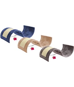 Kitty wave ass. kleuren 54x36x15cm